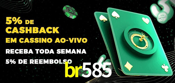 Promoções do cassino ao Vivo br585